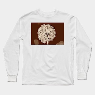 Close-up of  Allium Flower 4 Long Sleeve T-Shirt